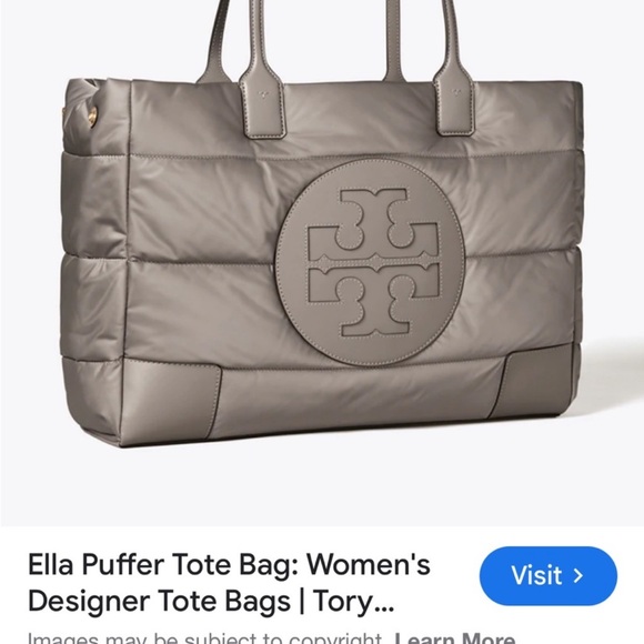 Tory Burch puffer tote bag - Picture 2 of 6